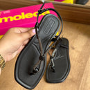 PROMOÇÃO RELÂMPAGO Sandália Rasteira Moleca - SOMENTE HOJE!
